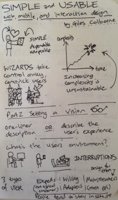 Sketchnotes page 1